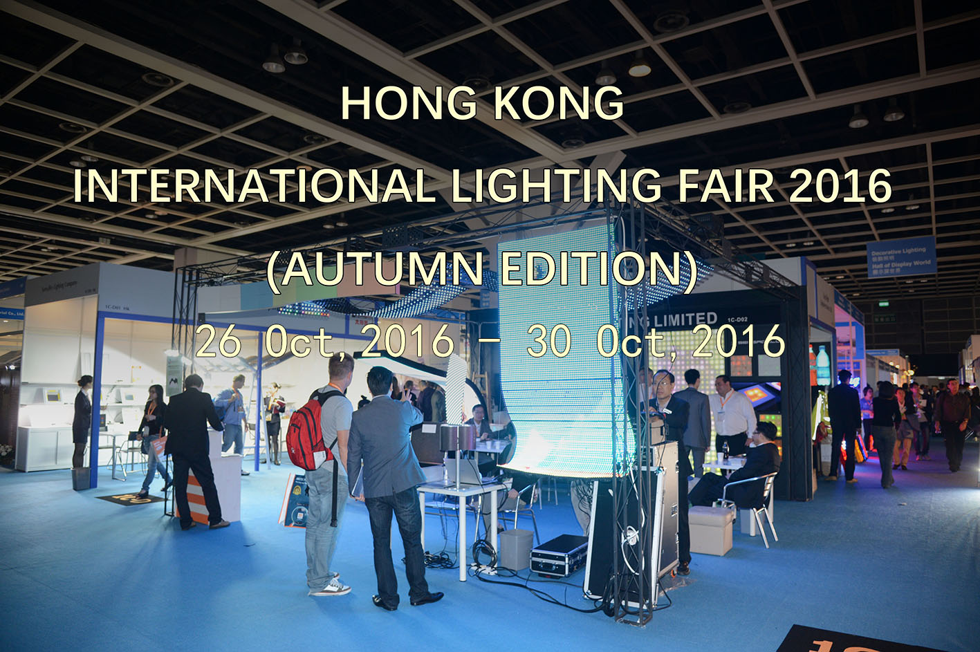 See you again at the 2016 Hong Kong Lighting Fair